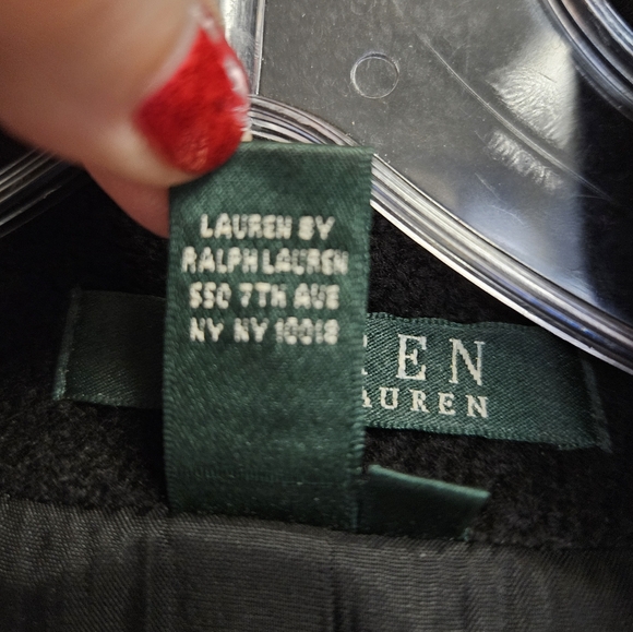 LAUREN RL Black Embroidered Blazer - Picture 9 of 14